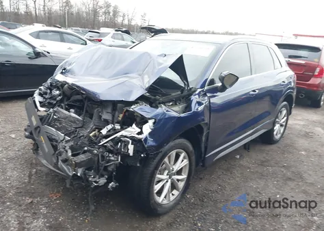 2021 Audi Q3 Premium Plus 45 Tfsi S Line Quattro Tiptronic z USA, uszkodzony, nr VIN WA1EECF3XM1090794